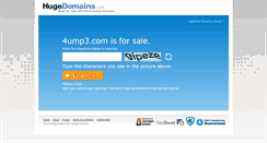 Desktop Screenshot of 4ump3.com